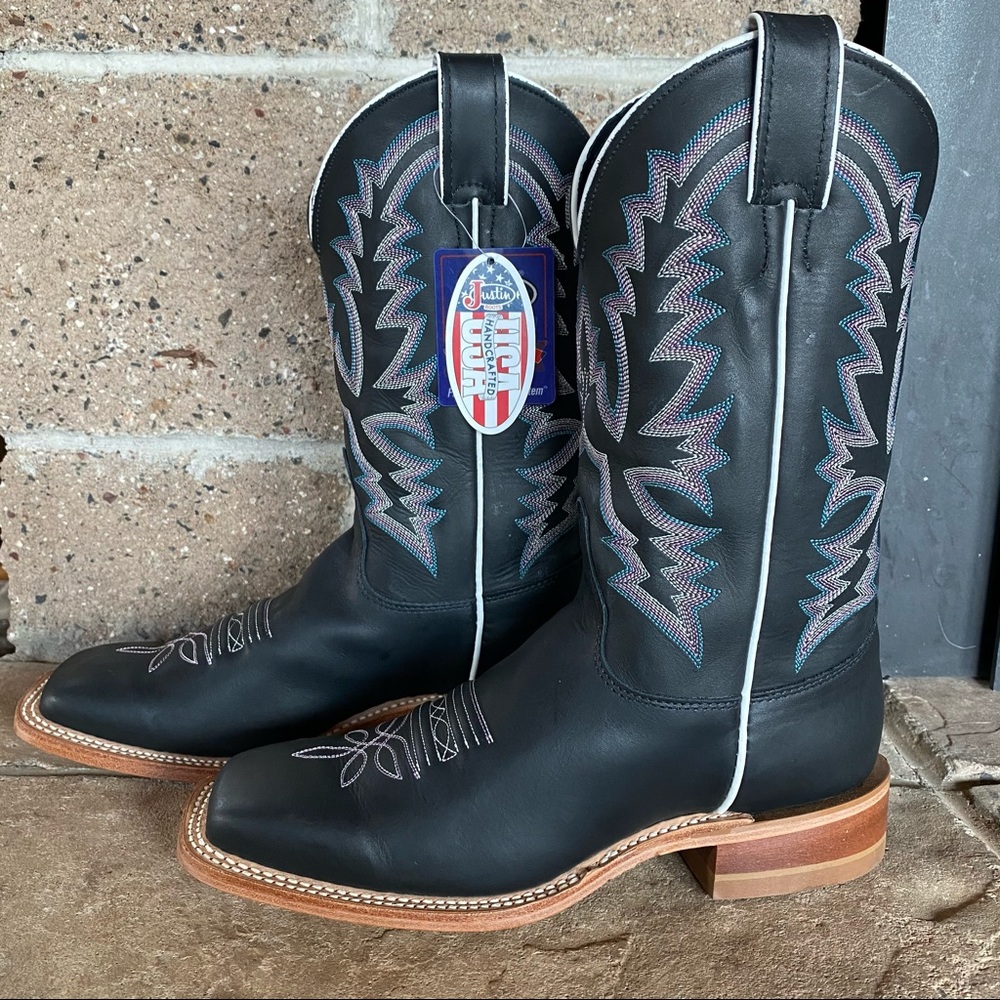 Black Justin Boots size 8.5